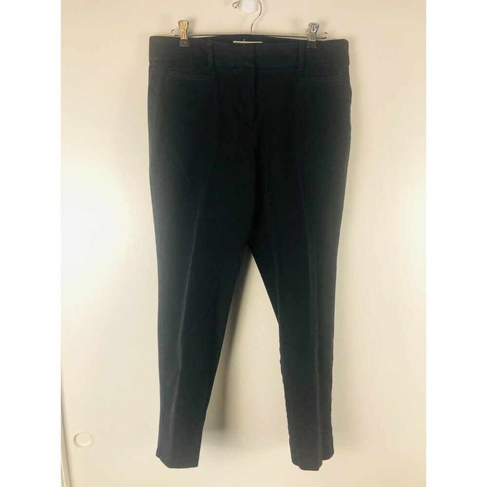 Talbots Petites 12P Curvy Dress Pants Black Office Work Classic